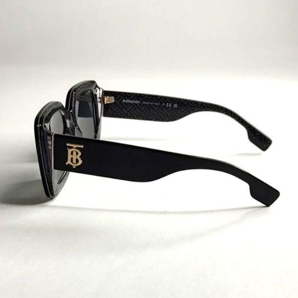 Burberry Delilah Square Sunglasses BE4327 Black - Picture 8 of 15